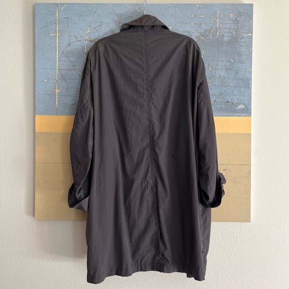 UNIQLO x Jil Sander single breasted oversized coat - Picture 3 of 3